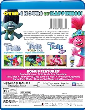 Amazon.com: Trolls: Dance! Dance! Dance! Collection - Blu